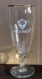 bier brouwerij glas Lamot wit op voet Mechelen, Verzamelen, Ophalen of Verzenden, Zo goed als nieuw