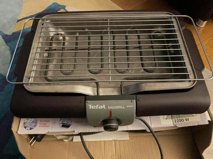 Tefal Adjust Elektrische tafelgrill (Zemst), Tuin en Terras, Elektrische barbecues, Zo goed als nieuw, Ophalen