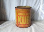 Mooi groot oud rond blik BOUILLON KUB, Enlèvement ou Envoi, Utilisé
