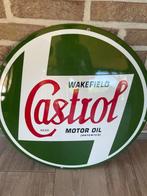 emaille reclame bord castrol, Verzamelen, Ophalen, Nieuw, Reclamebord