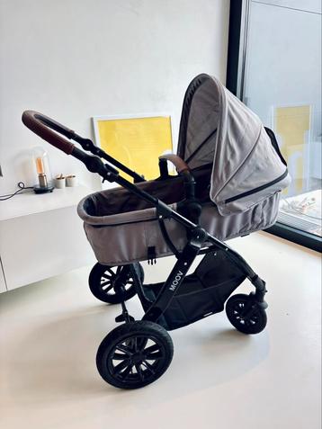 Kinderkraft Moov 3-en-1, Enlèvement, Utilisé, Poussette, Pneus