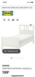 IKEA bed 90x200 met boxspring, Ophalen, Gebruikt