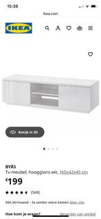 tv-meubel, Moins de 100 cm, 150 à 200 cm, Comme neuf, Enlèvement