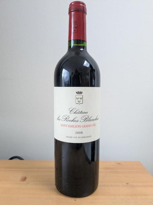 Château les Roches Blanches - Saint-Émilion Grand Cru 2008 -, Verzamelen, Wijnen, Nieuw, Rode wijn, Frankrijk, Ophalen