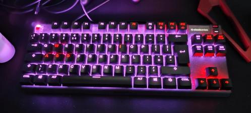 Steelseries Apex Pro TKL Qwerty, Computers en Software, Toetsenborden, Gebruikt, Qwerty, Bedraad, Gaming toetsenbord, Ophalen