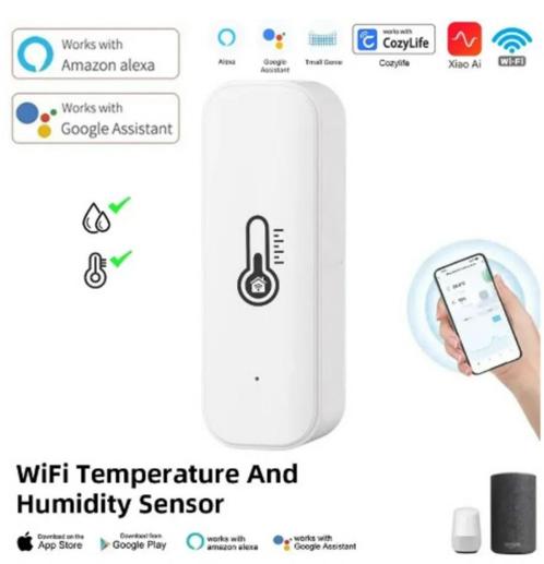 Thermomètre WiFi, hygromètre, compteur de température sans f, Maison & Meubles, Accessoires pour la Maison | Thermomètres, Neuf