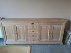 Eetplaats te koop: incl Dressoir + tafel + 6 stoelen, Ophalen, Zo goed als nieuw, Landelijk