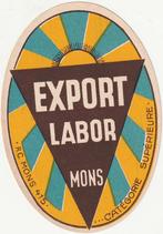 Bieretiket België : Labor Mons Export, Collections, Marques de bière, Enlèvement ou Envoi, Neuf, Autres types, Autres marques