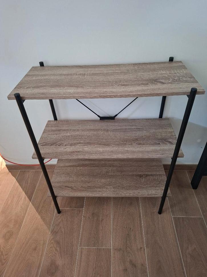 Houten rekje, Maison & Meubles, Armoires | Étagères, Comme neuf, Enlèvement