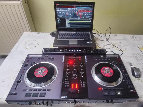 Numark NS7 controller met FX en flightcase., Muziek en Instrumenten, Dj-sets en Draaitafels, Gebruikt, Draaitafel, Numark, Ophalen
