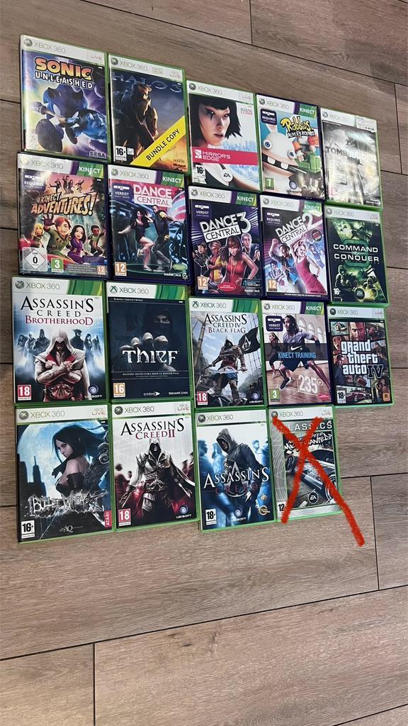 Xbox 360 - 18 spellen, Games en Spelcomputers, Games | Xbox 360, Zo goed als nieuw, Online, Ophalen of Verzenden