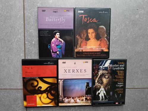5 prachtige opera dvd's, Cd's en Dvd's, Dvd's | Muziek en Concerten, Ophalen of Verzenden