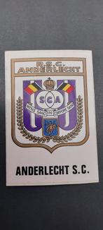 Sticker autocollant voetbal rsc Anderlecht  vintage, Ophalen of Verzenden, Gebruikt