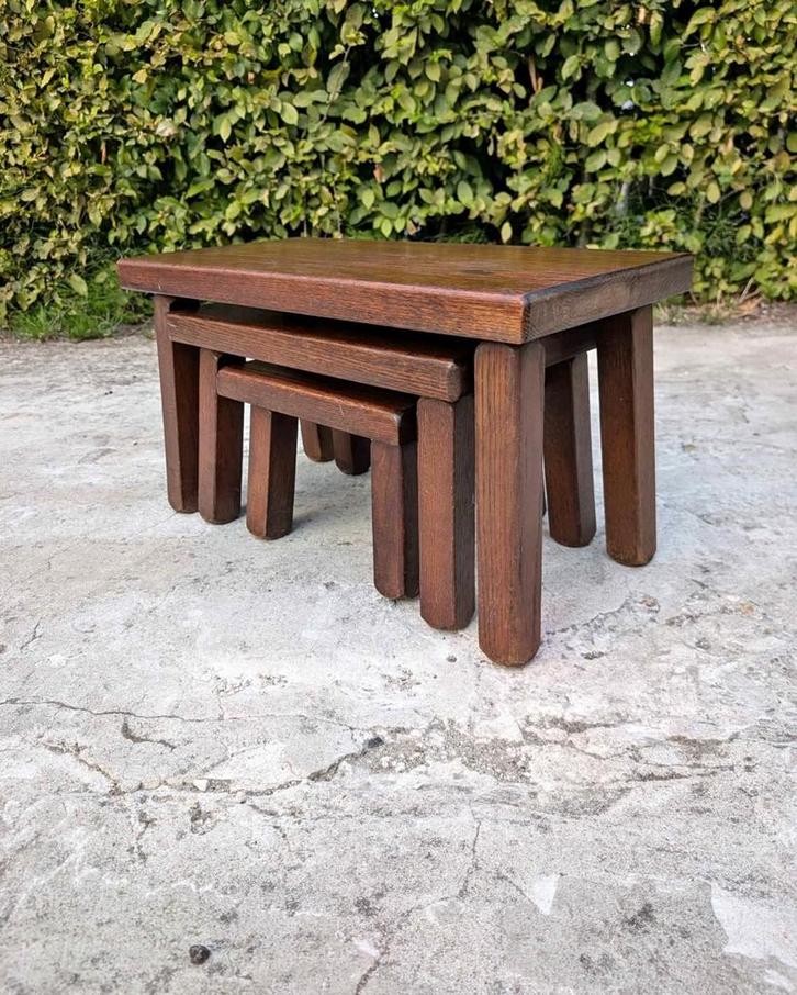 Vintage tafel, Huis en Inrichting, Tafels | Eettafels, Ophalen