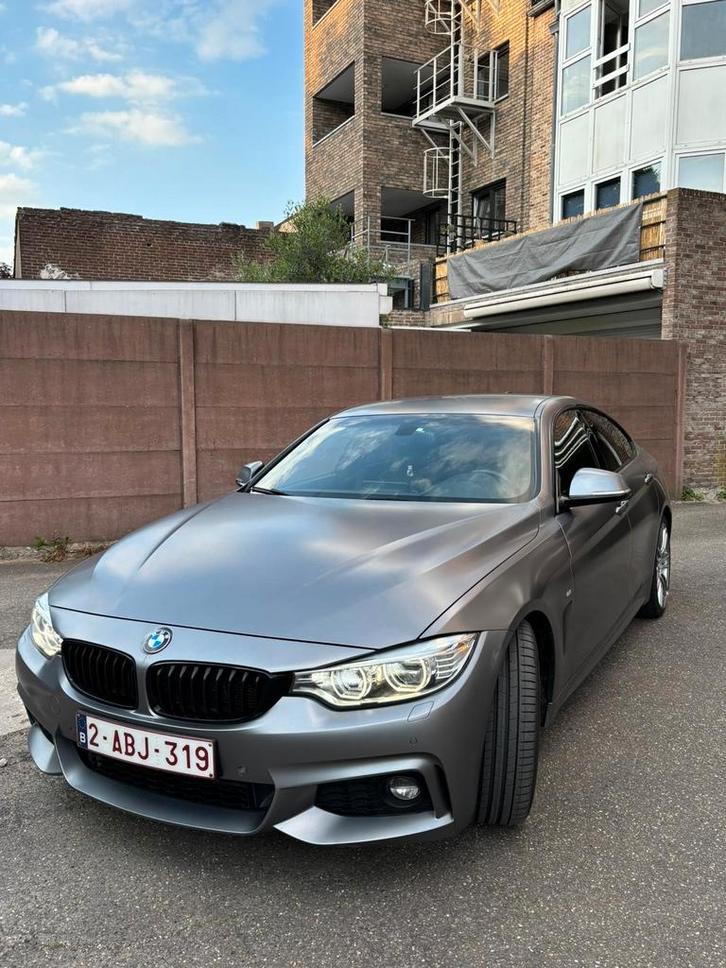 BMW 420d Gran Coupé M-Pakket, Auto's, BMW, Particulier, Elektrische ramen, Diesel, Coupé, Automaat, Grijs, Ophalen