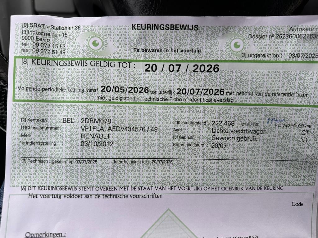 Grijze Renault Trafic  L1H1  Lichte vracht, Auto's, Renault, Particulier, Trafic, ABS, Airbags, Airconditioning, Bluetooth, Boordcomputer