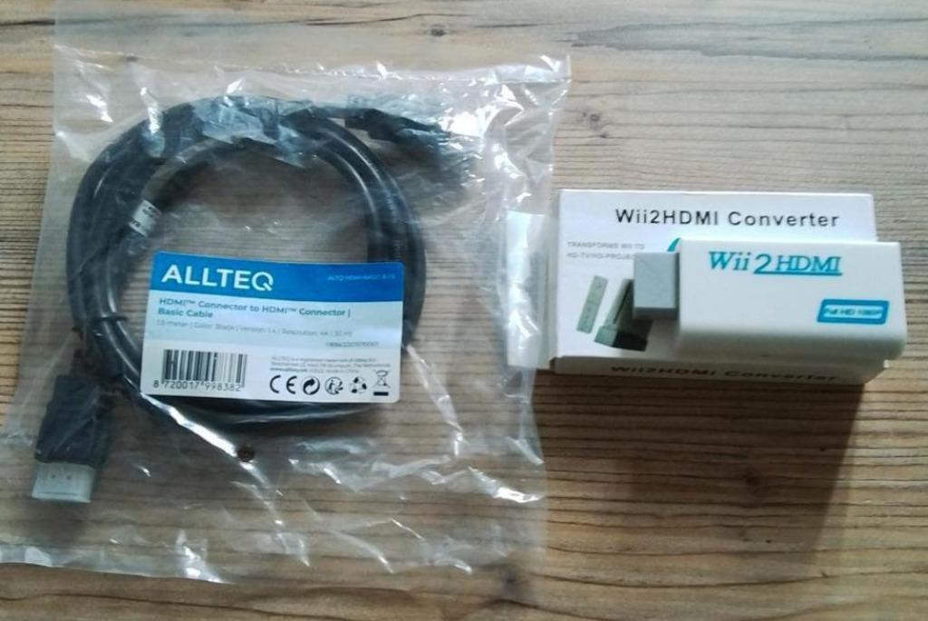 ② Nintendo Wii - Nouveau convertisseur HDMI avec nouveau câble