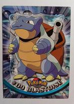 Pokémonkaart Blastoise Topps Series 1 - #09, Gebruikt, Ophalen of Verzenden, Losse kaart