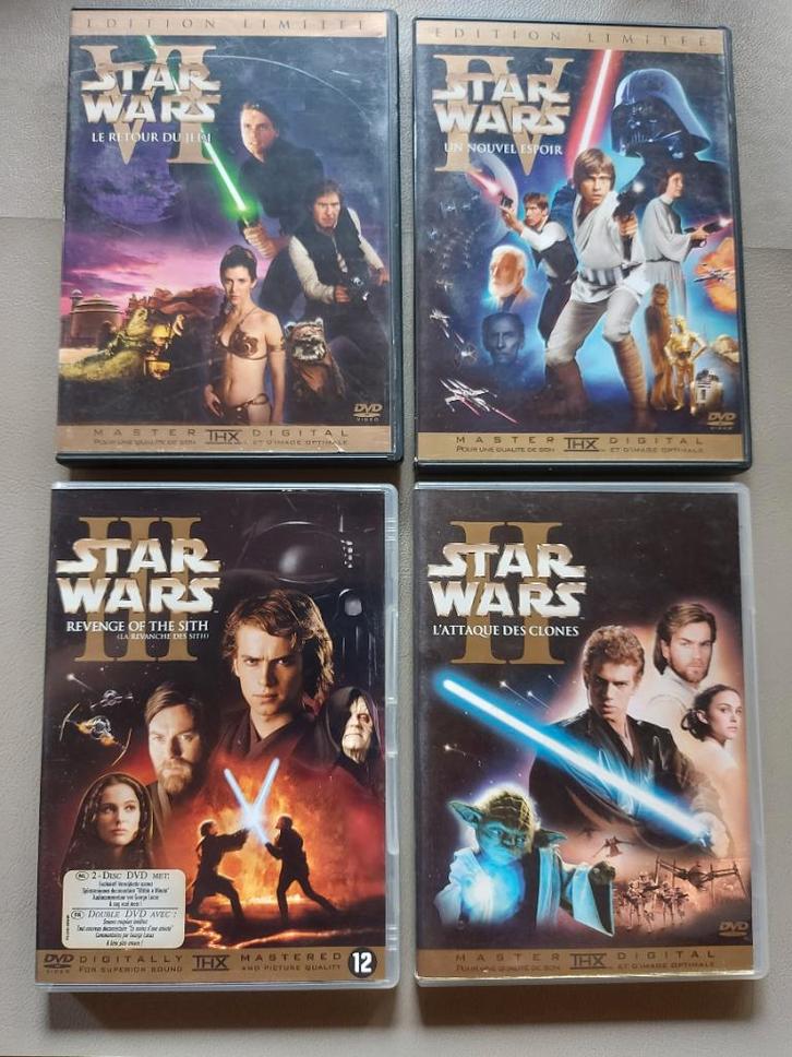 Star Wars 4 doubles DVD, Verzamelen, Star Wars, Gebruikt, Ophalen