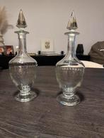 Decoratieve glazen karaffen met stop – set van 2, Enlèvement, Comme neuf
