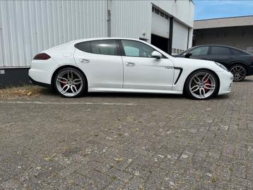 Set 2delige adv1 21inch velgen 5x130 porsche met banden beschikbaar voor biedingen