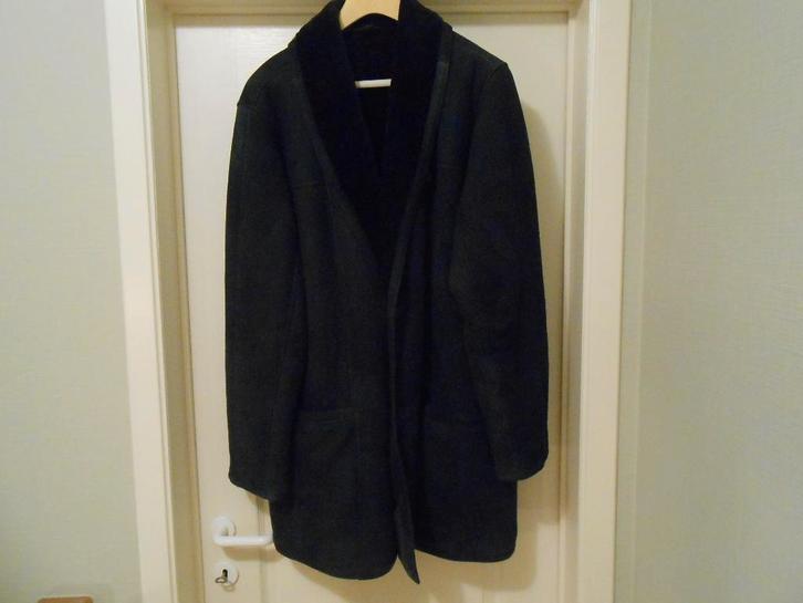 Nieuwe bontmantel voor heren, omgekeerd schaap maat large, Kleding | Heren, Jassen | Winter, Nieuw, Maat 52/54 (L), Blauw, Ophalen
