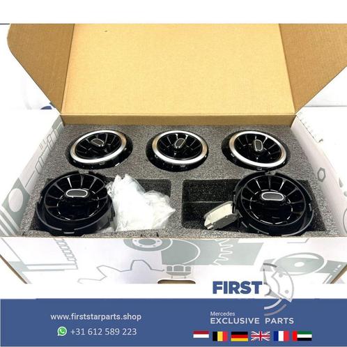 W177 A45 W118 CLA45 LUCHTROOSTERS SET A KLASSE CLA originele, Auto-onderdelen, Dashboard en Schakelaars, Mercedes-Benz, Gebruikt