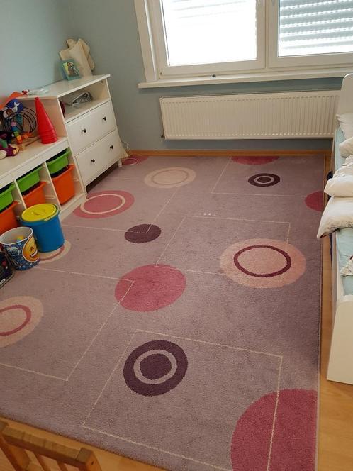 Groot Paars tapijt, Maison & Meubles, Ameublement | Tapis & Moquettes, Utilisé, 150 à 200 cm, 200 cm ou plus, Rectangulaire, Autres couleurs