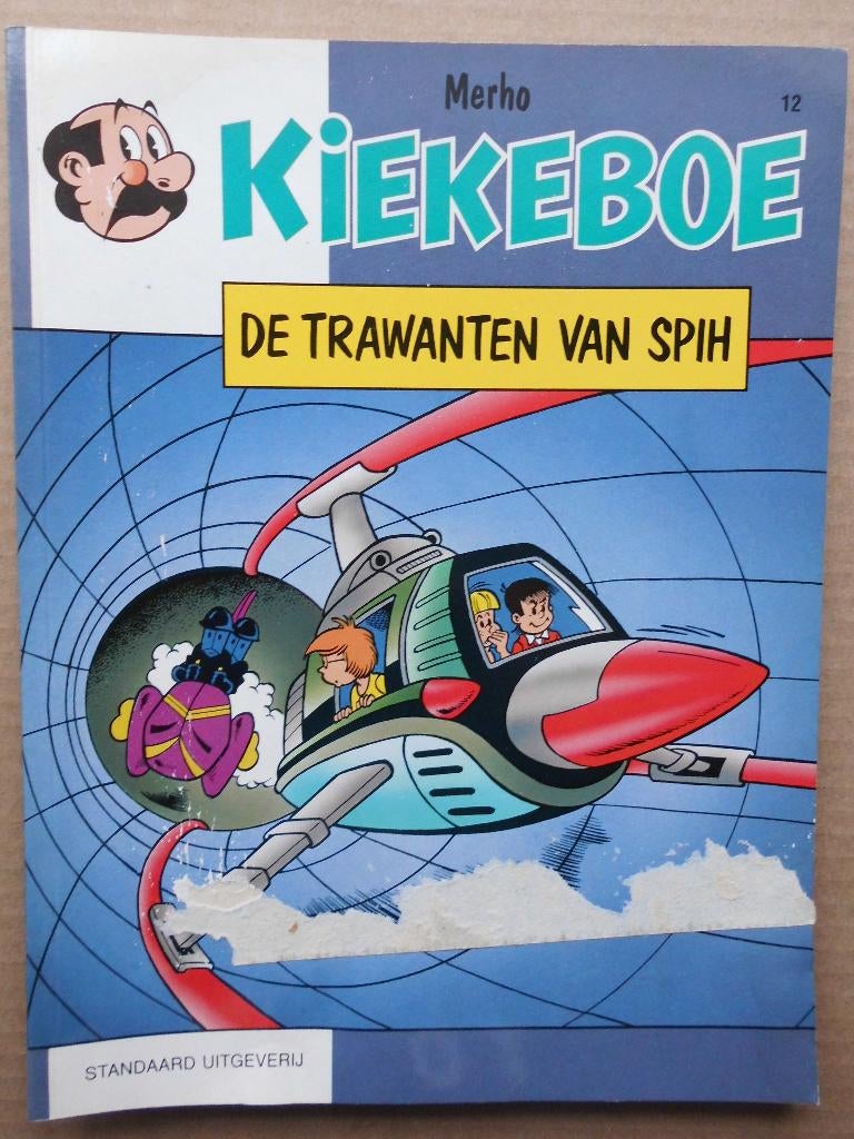 Kiekeboe - De trawanten van Spih, Boeken, Gelezen, Eén stripboek, Merho, Ophalen of Verzenden