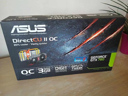 Carte graphique Nvidia Asus GTX 780 Bon état, Computers en Software, Videokaarten, Gebruikt, Nvidia, Overige typen, GDDR5, Tv-Out