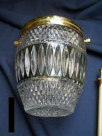 Très beau seau à glace en cristal taillé, Enlèvement ou Envoi