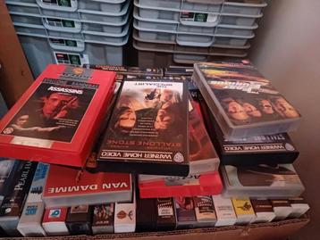 Gros lot VHS néerlandais à donner 
