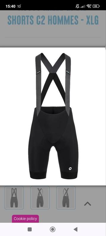 ASSOSS cuissard Millet GT Bib Shorts c2 beschikbaar voor biedingen