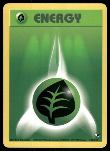 Grass Energy 129/132 - Gym Heroes (NM) beschikbaar voor biedingen
