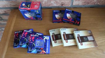 Minidiscs Sony beschikbaar voor biedingen