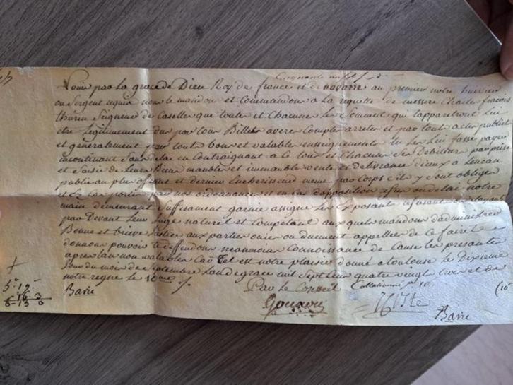 Époque Louis XVI - Ordonnance du Parlement - 1783, Antiek en Kunst, Antiek | Boeken en Manuscripten, Ophalen