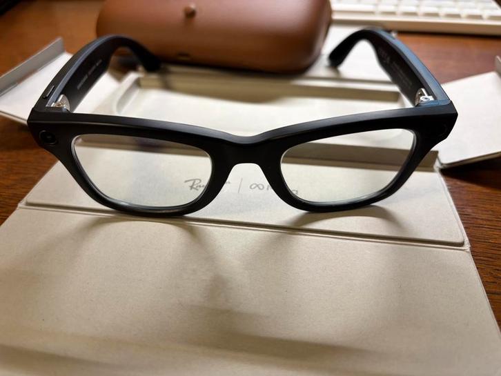 Meta Ray-Ban Wayfarer Gen 1, Bijoux, Sacs & Beauté, Lunettes de Soleil & Lunettes | Hommes, Comme neuf, Lunettes, Ray-Ban, Enlèvement