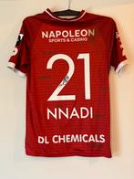 Matchworn shirt - Nnadi - SV Zulte Waregem, Sport en Fitness, Voetbal, Maat L, Ophalen of Verzenden, Zo goed als nieuw, Shirt