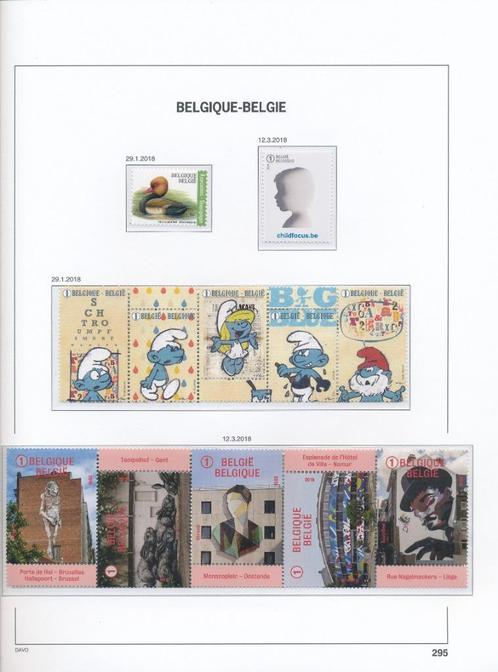 L'année 2018, moins chère que le prix postal, sur DAVO Luxe, Timbres & Monnaies, Timbres | Europe | Belgique, Non oblitéré, Gomme originale