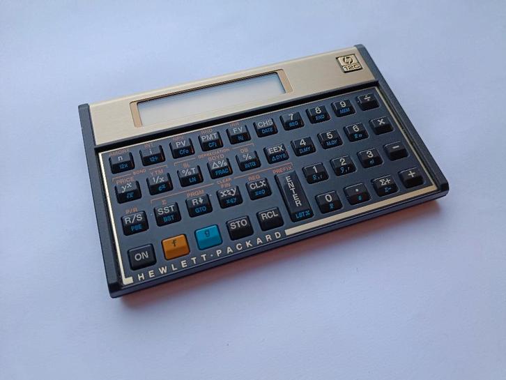vintage HP-12C financiele calculator, Diversen, Rekenmachines, Zo goed als nieuw, Ophalen of Verzenden