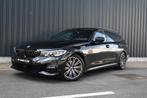 BMW 320DA 190PK M pakket, LED, ACC, Trekh, Leder, zetelv BTW, Auto's, Achterwielaandrijving, 4 cilinders, USB, Zwart