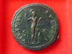 Domitianus - Zeldzame aas - VIRTVTI.AVGVSTI 10,08 gr., Ophalen of Verzenden, Losse munt, Overige landen