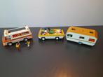 Playmobil Schoolbus en Caravan met auto, Ophalen, Gebruikt