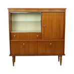 Kleine Sixties Dressoir Buffetkast Scandinavische Stijl, Huis en Inrichting, Kasten | Buffetkasten, Ophalen, Gebruikt, 100 tot 150 cm