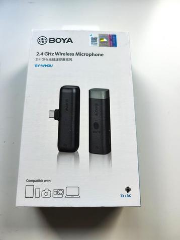 Draadloze mickrofoon BOYA BY-WM3U, Musique & Instruments, Microphones, Enlèvement, Comme neuf, Autres types