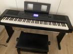 Digitale Piano Yamaha DGX-660, Muziek en Instrumenten, Ophalen, Gebruikt, Zwart, Piano