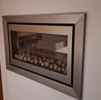 Wellstraler inbouwgashaard met keien, Ophalen, Gebruikt, Inbouwhaard, Gashaard