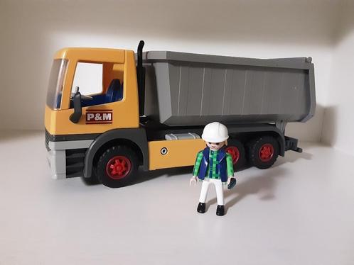 PLaymobil grote kiepwagen - compleet, Kinderen en Baby's, Speelgoed | Playmobil, Zo goed als nieuw, Complete set, Ophalen of Verzenden