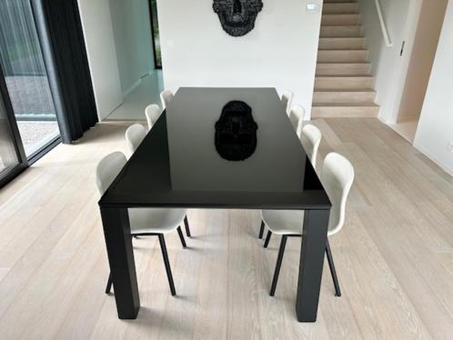 Design tafel (verkocht) en stoelen (nog te koop), Huis en Inrichting, Tafels | Eettafels, Gebruikt, 100 tot 150 cm, 200 cm of meer