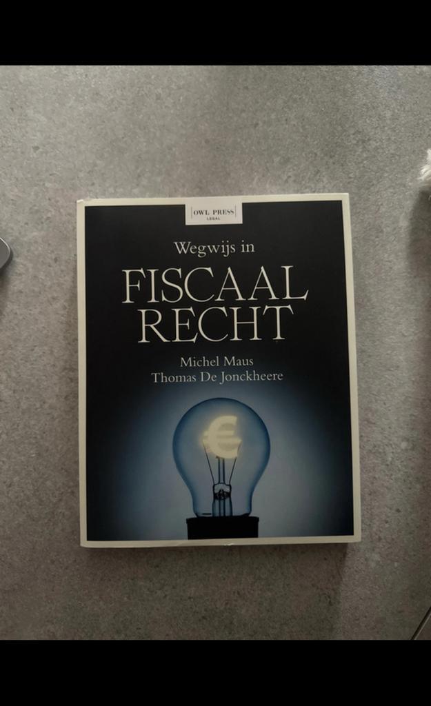 Michel Maus - Wegwijs in Fiscaal recht, Boeken, Wetenschap, Ophalen of Verzenden